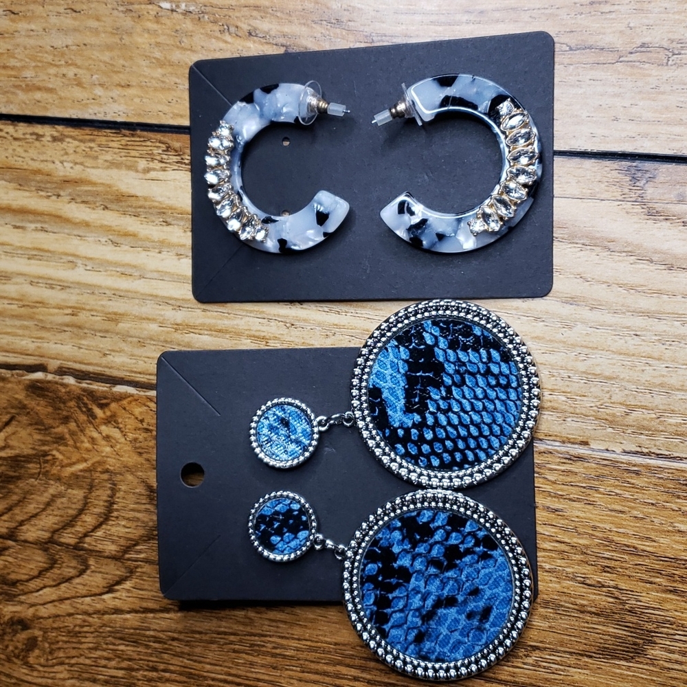 Earrings bundle of 2 pairs NWOT